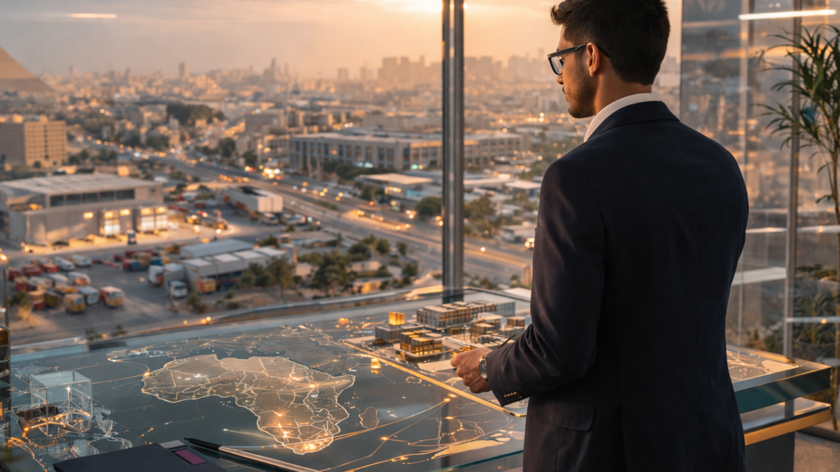 Breadfast Africa expansion strategy from Egypt into Morocco, Tunisia, Nigeria, and Kenya through supply chain infrastructure and pan-African commerce